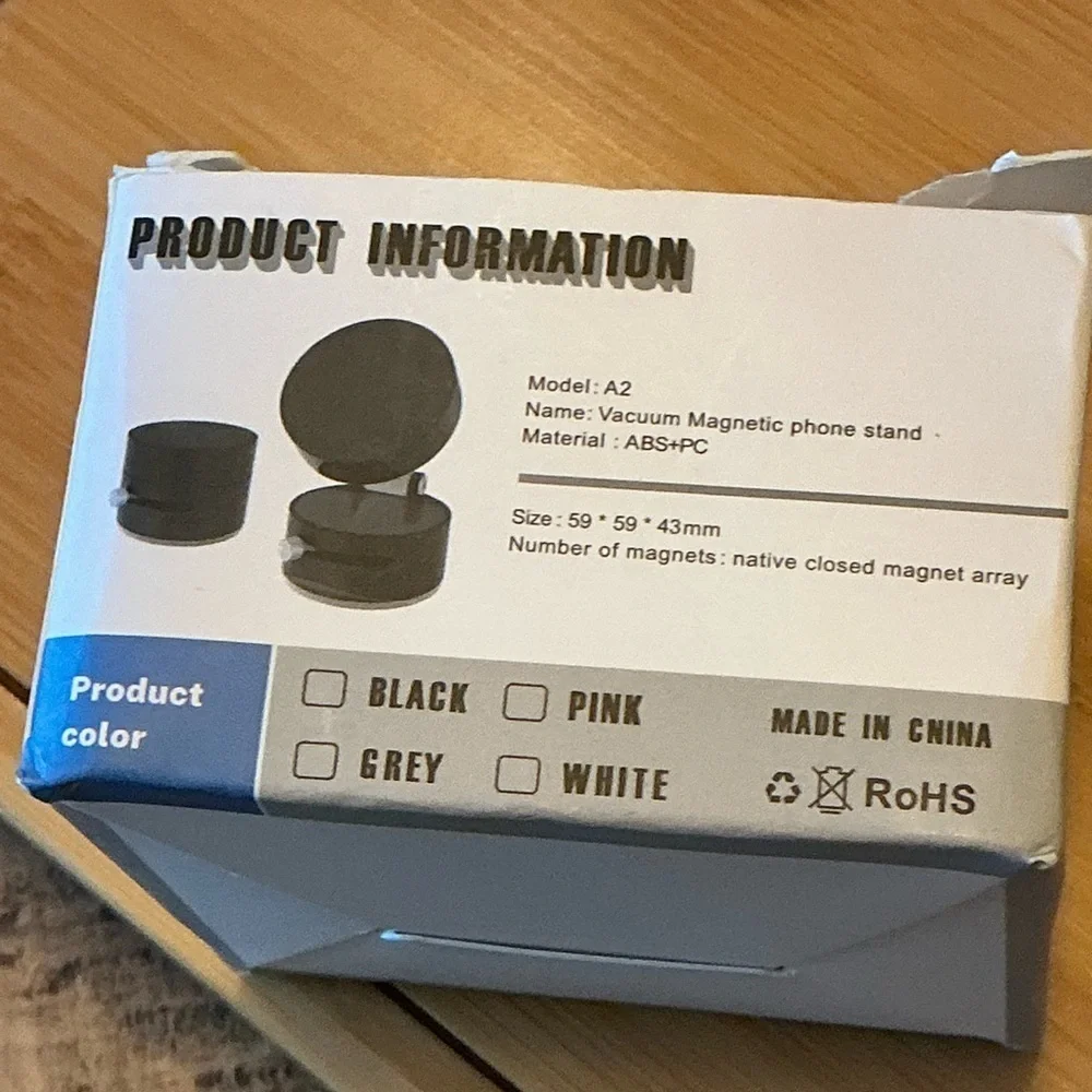Vacuum Suction Phone Holder